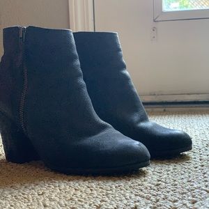 BP suede booties